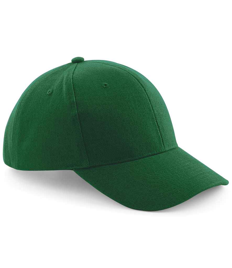 Beechfield Pro-Style Heavy Brushed Cotton Cap | Forest Green