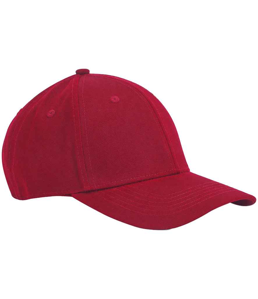 Beechfield EarthAware® Classic Organic Cotton 6 Panel Cap | Classic Red
