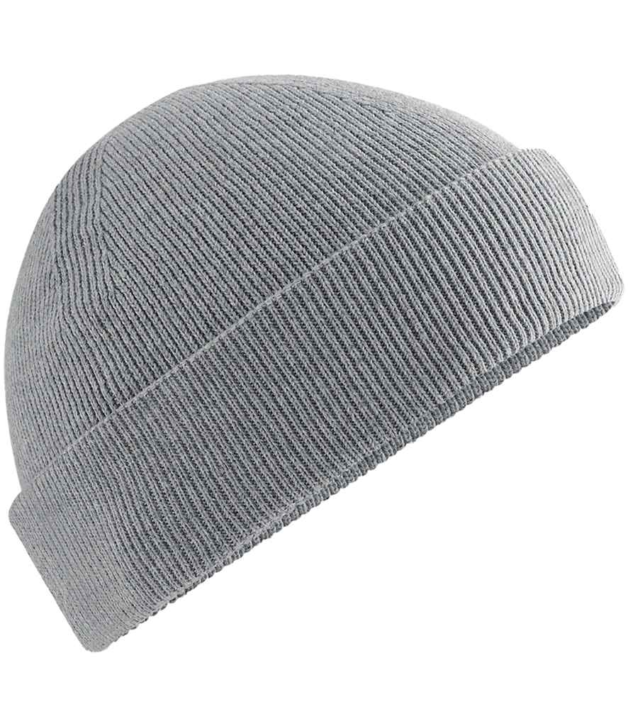 Beechfield Organic Cotton Fisherman Beanie | Ash