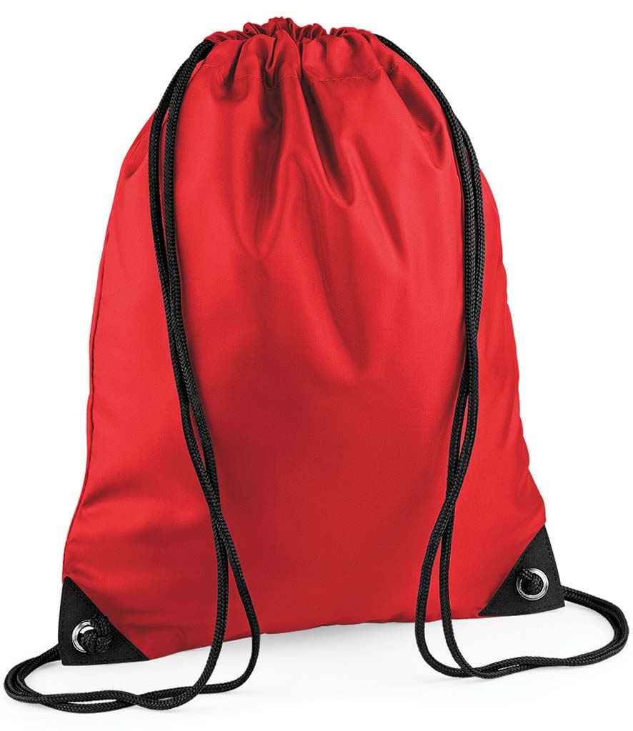 BagBase Premium Gymsac | Bright Red
