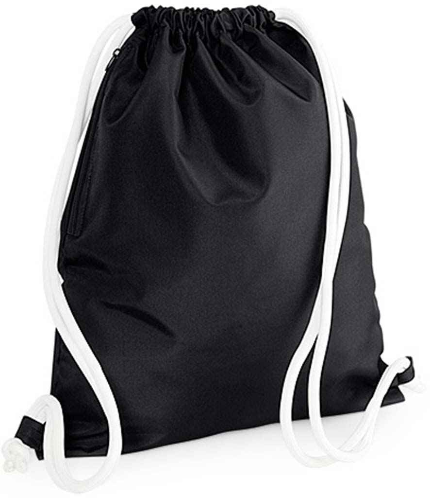 BagBase Icon Gymsac | Black/White