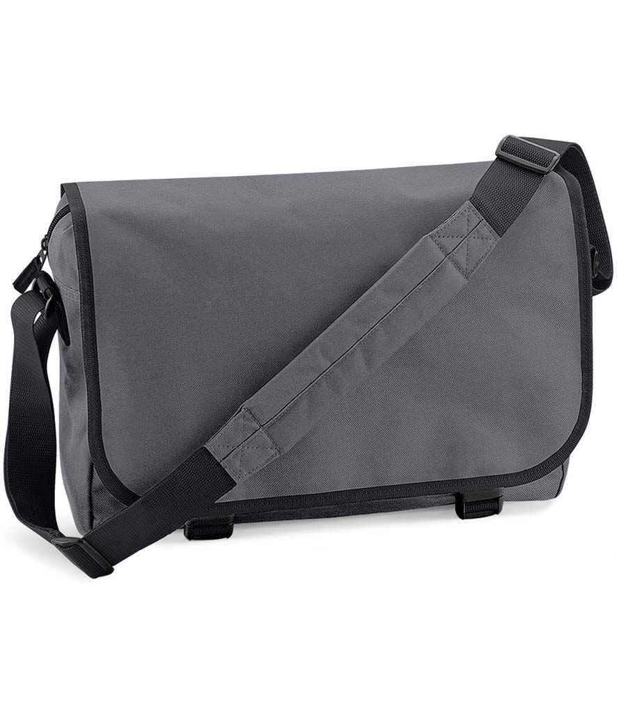BagBase Messenger Bag | Graphite Grey