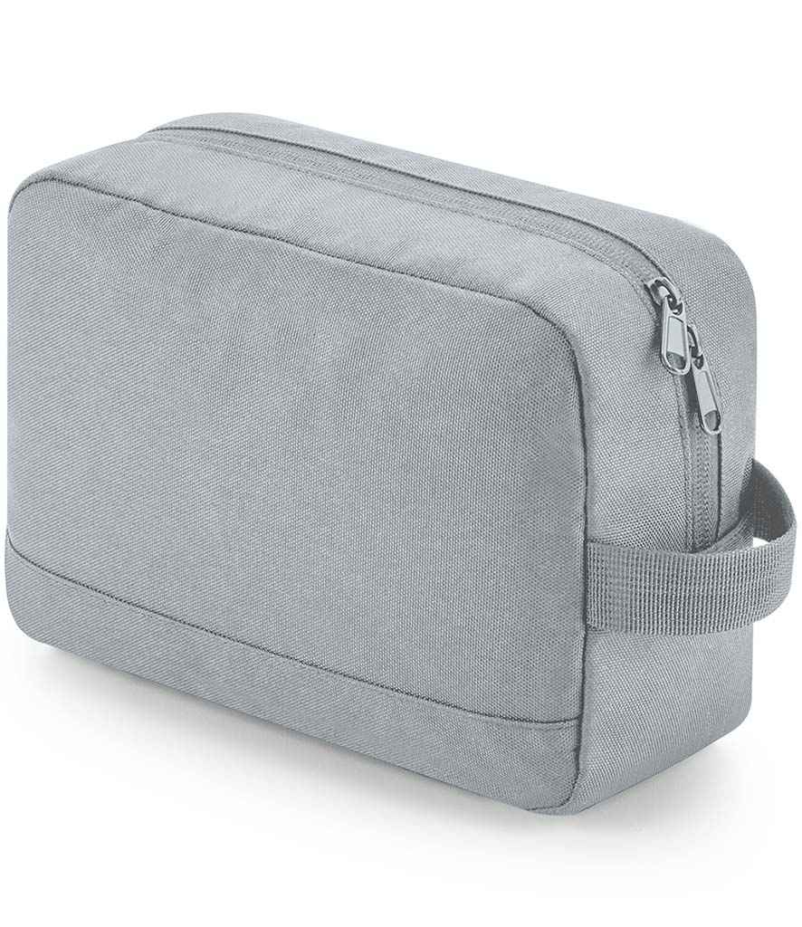 BagBase Recycled Essentials Wash Bag | Pure Grey