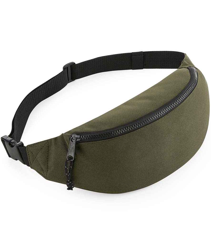 BagBase Recycled Belt Bag | Military Green