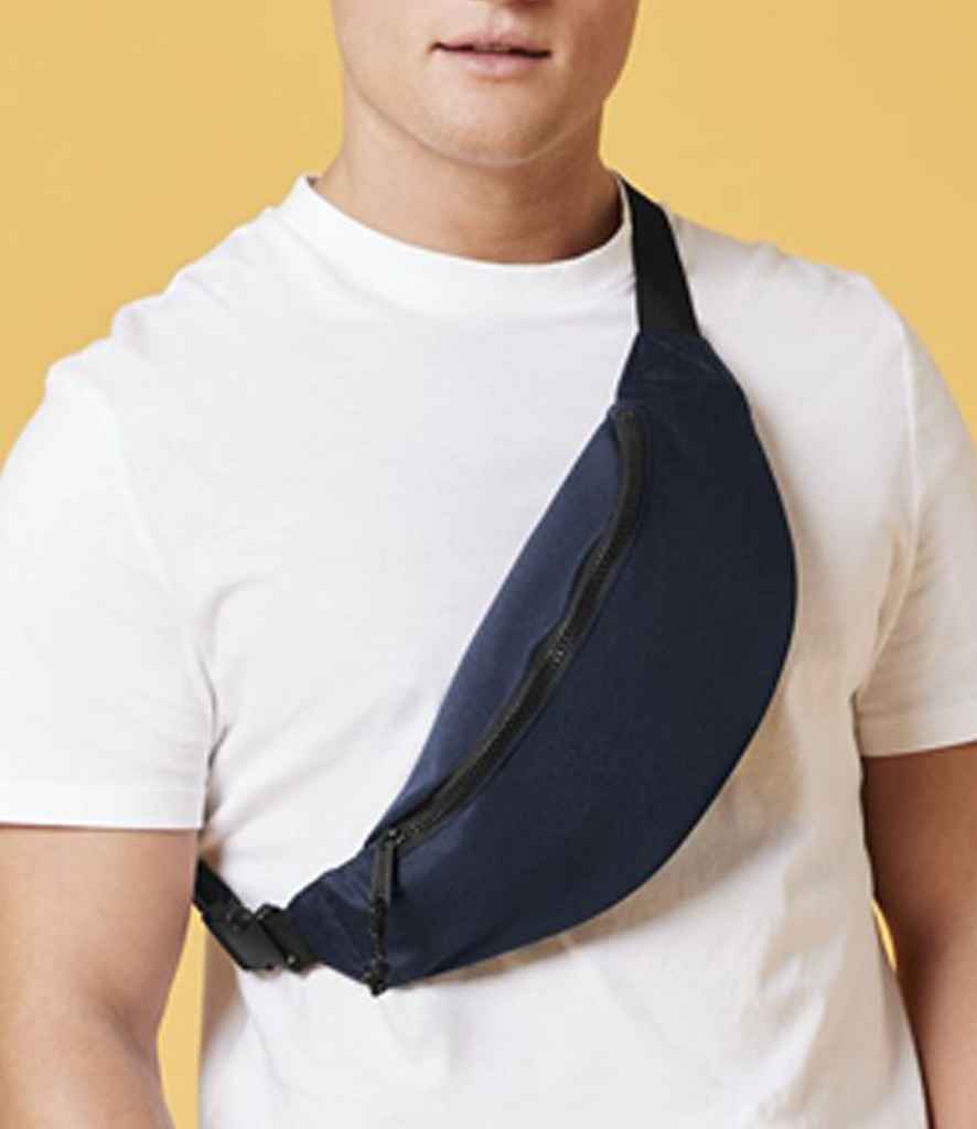 BagBase Recycled Belt Bag | Navy
