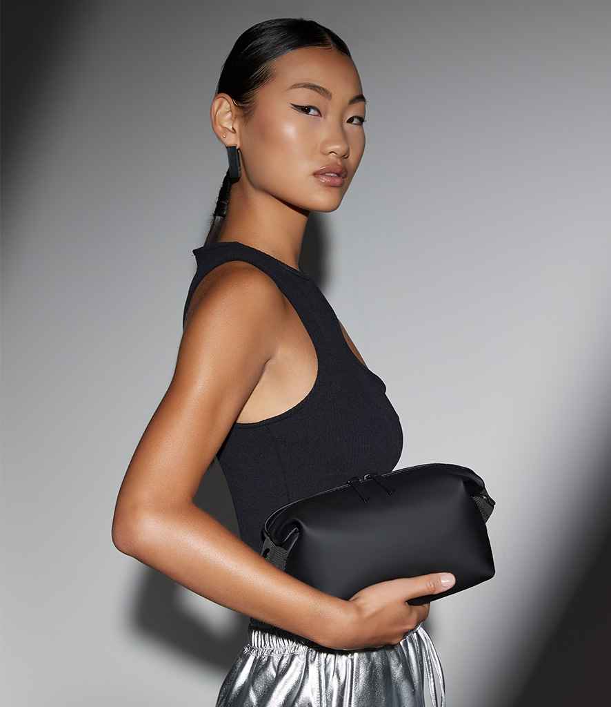 BagBase Matte PU Accessory Pouch | Black