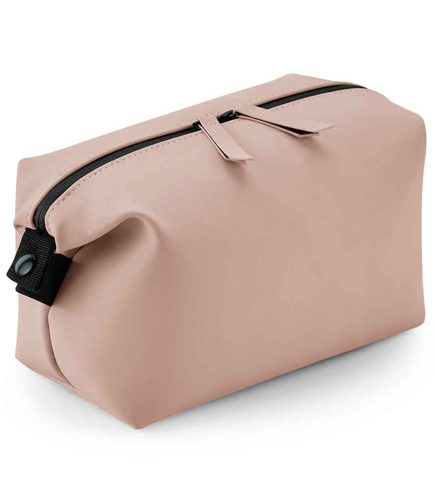 BagBase Matte PU Accessory Pouch | Nude Pink