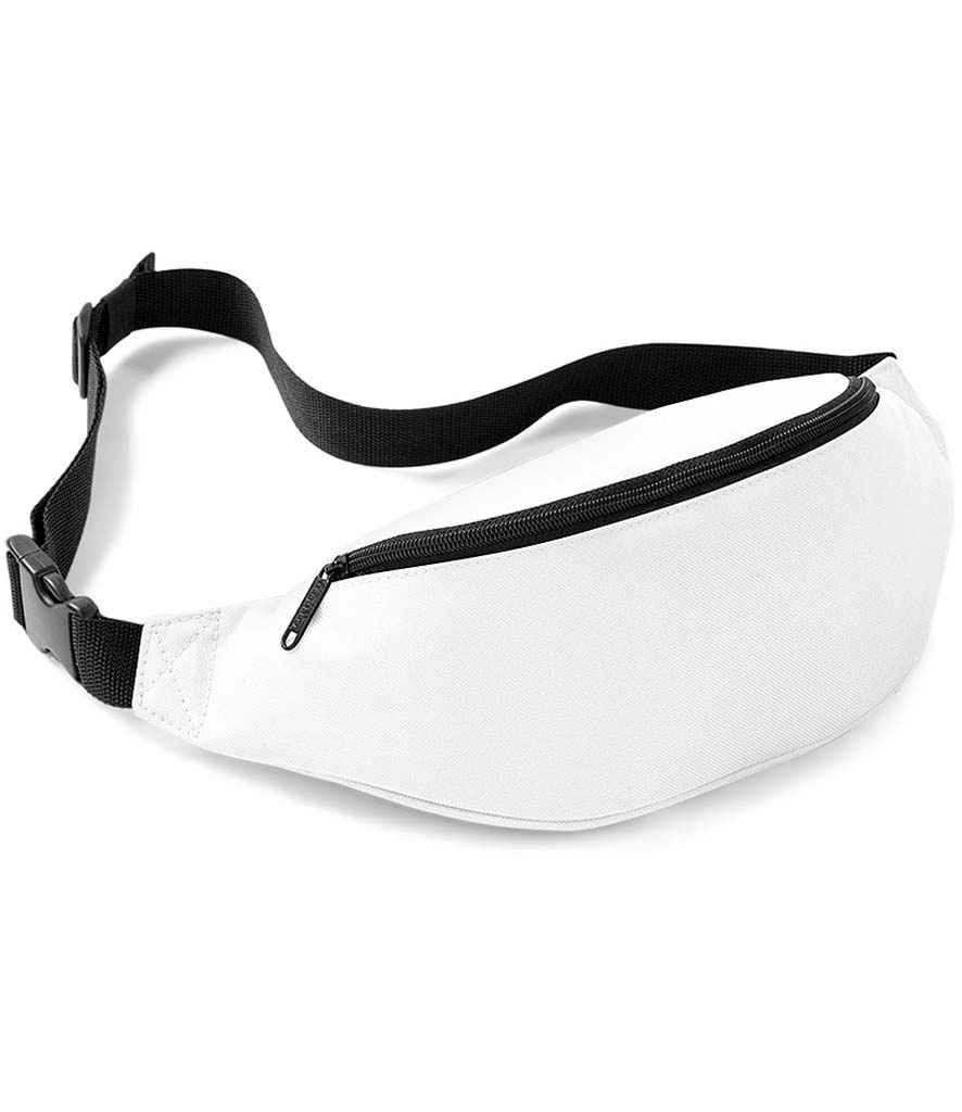 BagBase Belt Bag | White