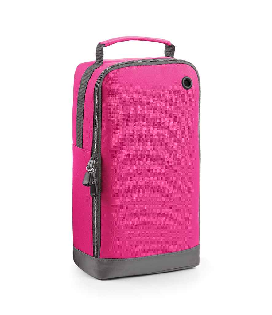 BagBase Athleisure Sports Shoe/Accessory Bag | Fuchsia