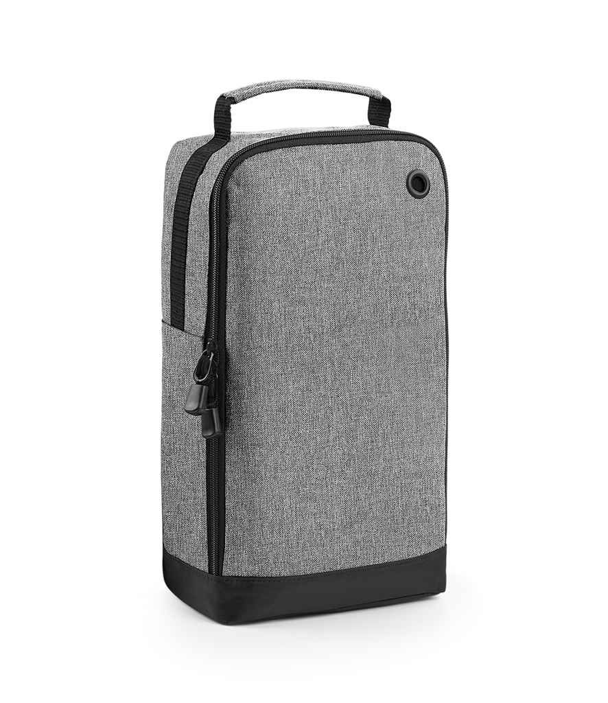 BagBase Athleisure Sports Shoe/Accessory Bag | Grey Marl