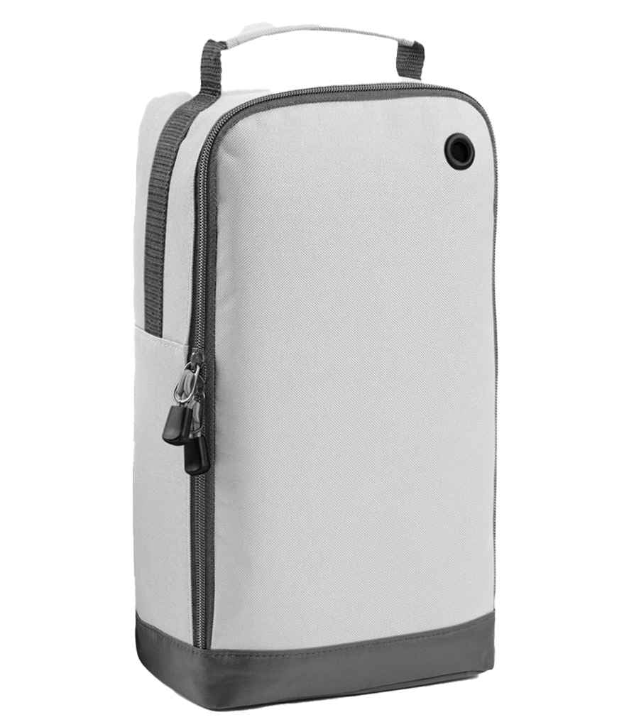 BagBase Athleisure Sports Shoe/Accessory Bag | Ice Grey
