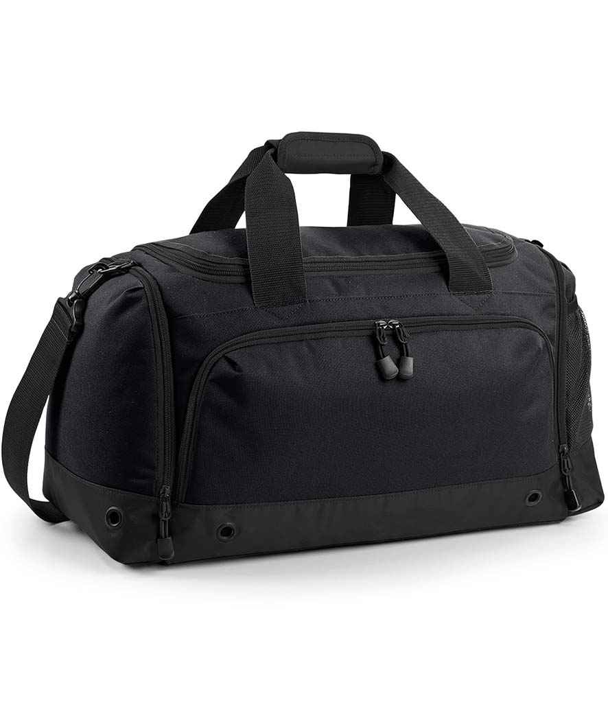 BagBase Athleisure Holdall | Black/Black