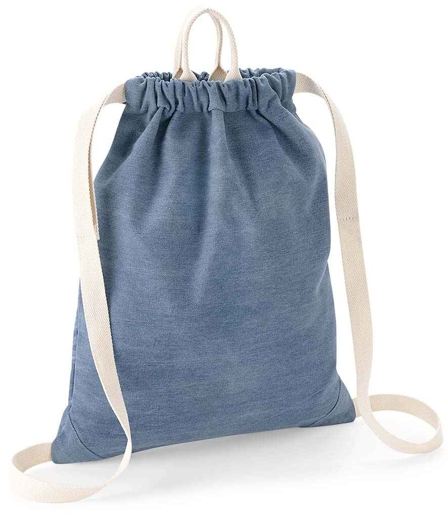 BagBase Denim Gymsac | Light Denim
