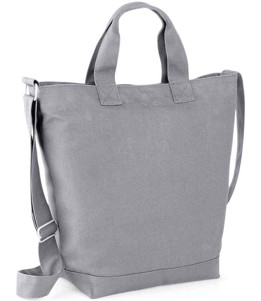 BagBase Canvas Day Bag | Light Grey