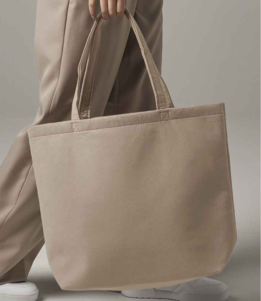 BagBase Felt Shopper | Sand
