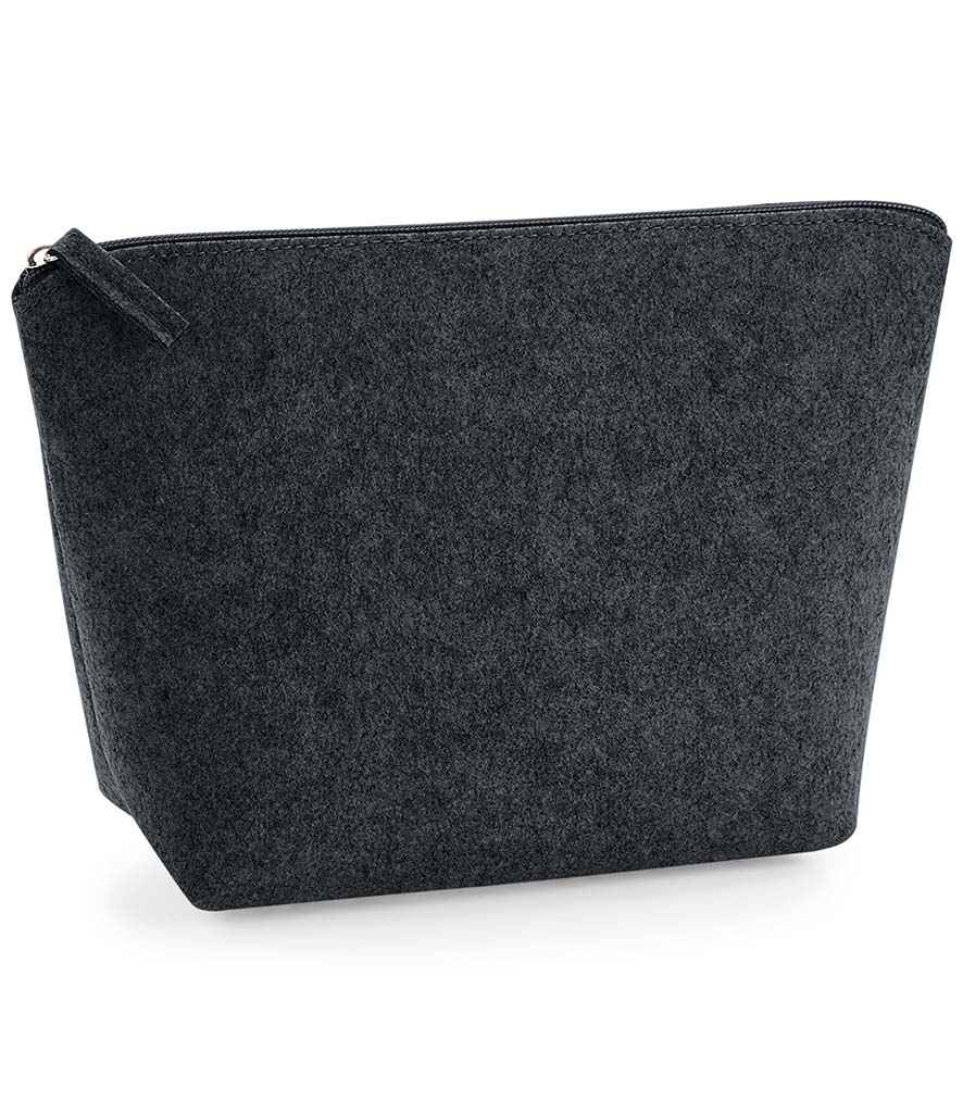 BagBase Felt Accessory Bag | Charcoal Melange