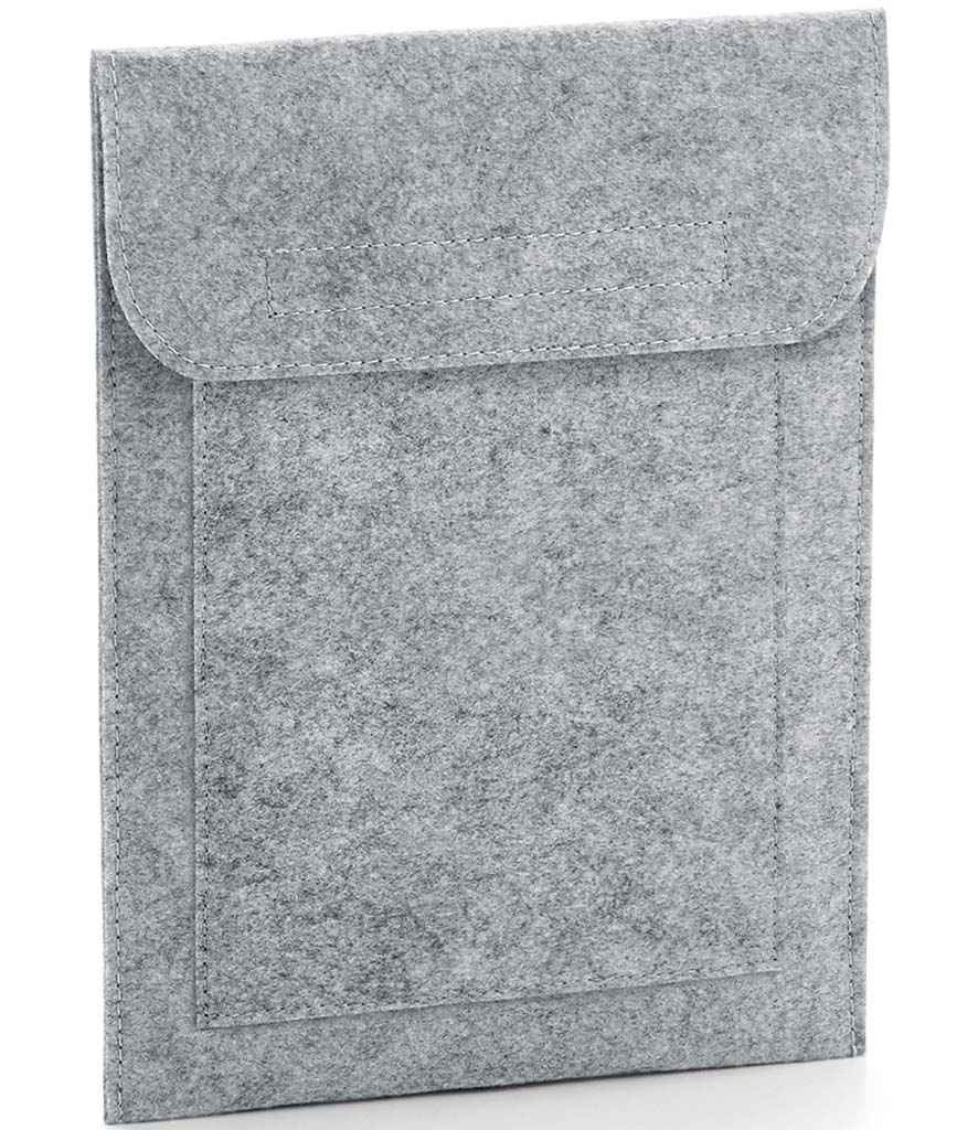 BagBase Felt iPad®/Tablet Slip | Grey Melange