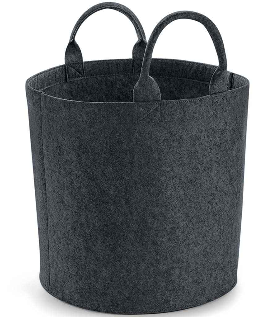 BagBase Felt Trug | Charcoal Melange