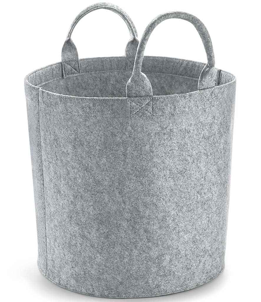 BagBase Felt Trug | Grey Melange