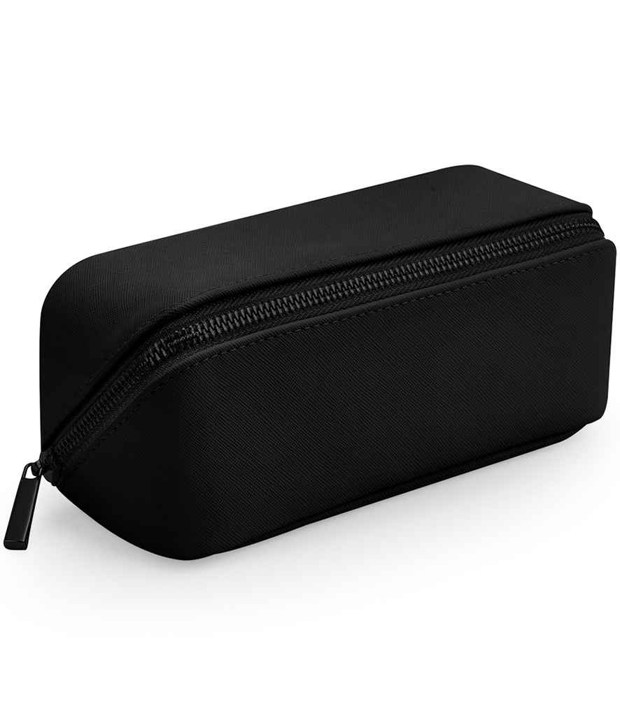 BagBase Boutique Open Flat Mini Accessory Case | Black/Black