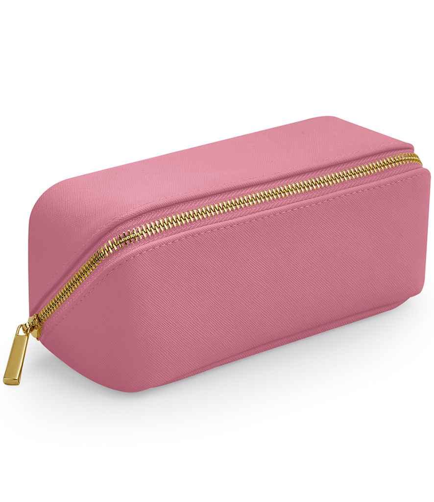 BagBase Boutique Open Flat Mini Accessory Case | Dusky Pink