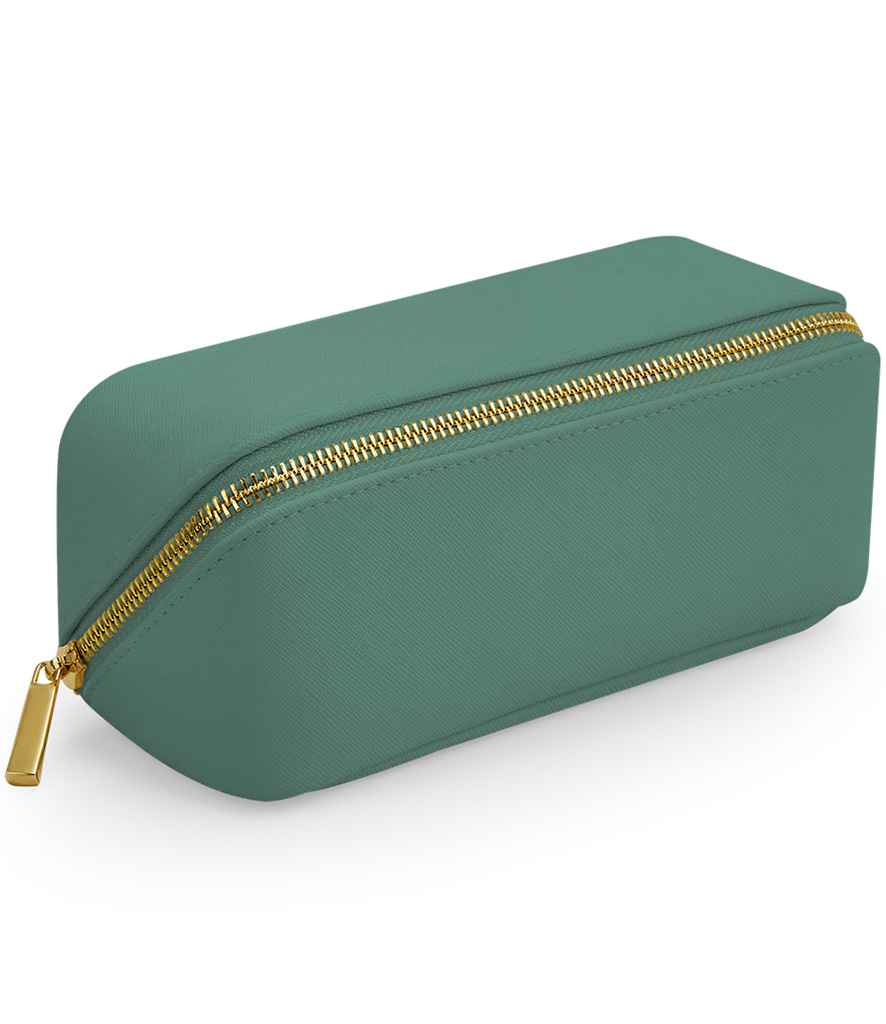 BagBase Boutique Open Flat Mini Accessory Case | Sage Green