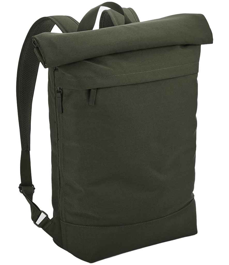 BagBase Simplicity Roll-Top Backpack | Pine Green
