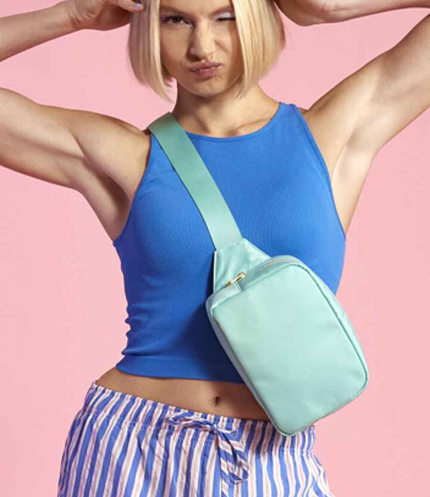 BagBase Sundae Cross Body Bag | Mint Choc Chip