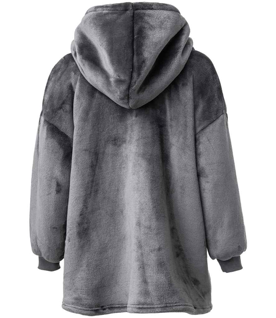 Brand Lab Kids Oversized Hooded Blanket | Charcoal