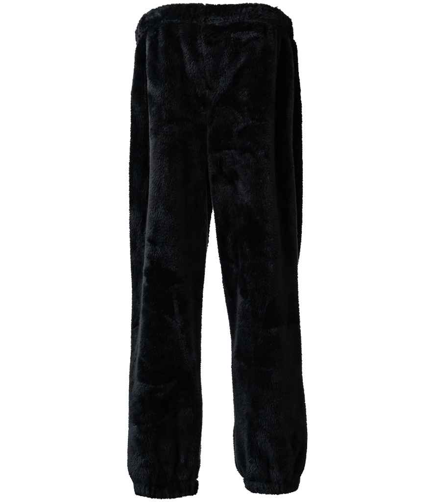 Brand Lab Unisex Fluffy Fleece Joggers | Black