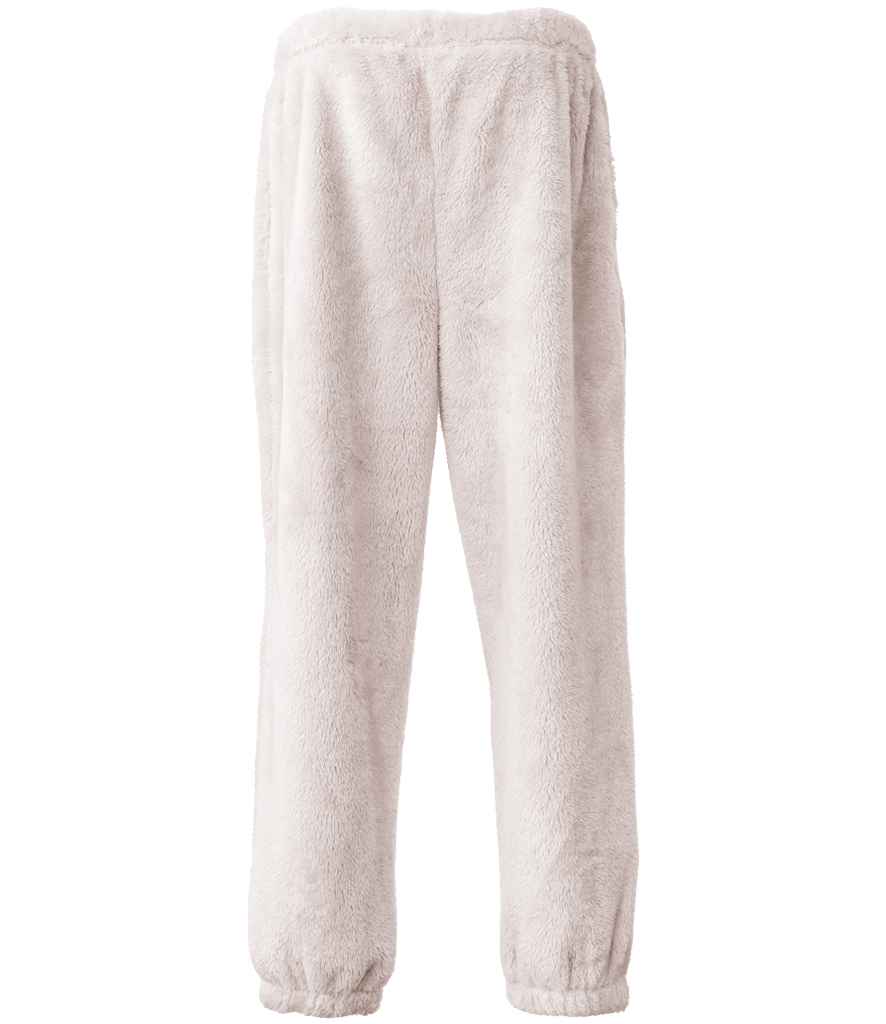 Brand Lab Unisex Fluffy Fleece Joggers | Natural
