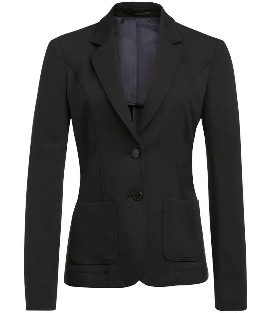 Brook Taverner Ladies Jersey Stretch Libra Jacket | Black