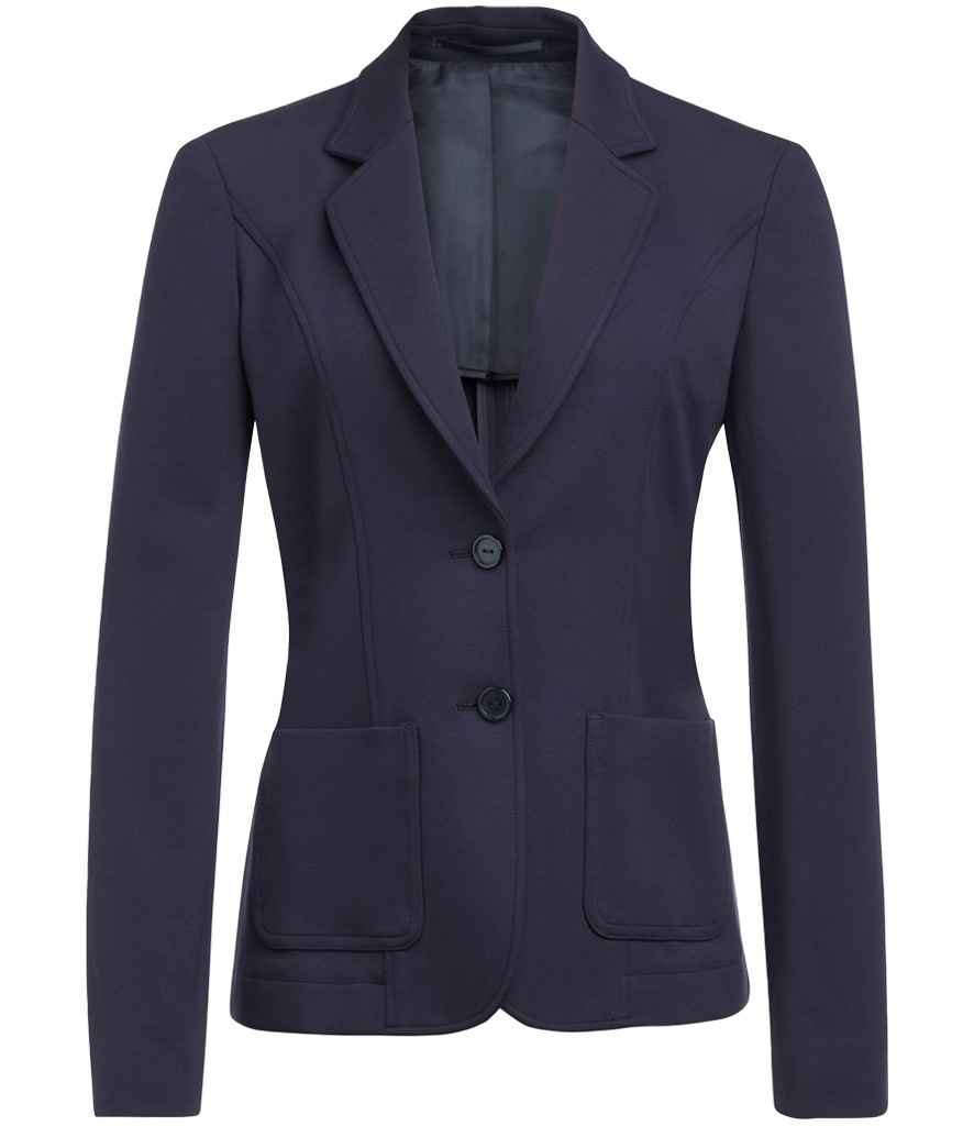 Brook Taverner Ladies Jersey Stretch Libra Jacket | Navy