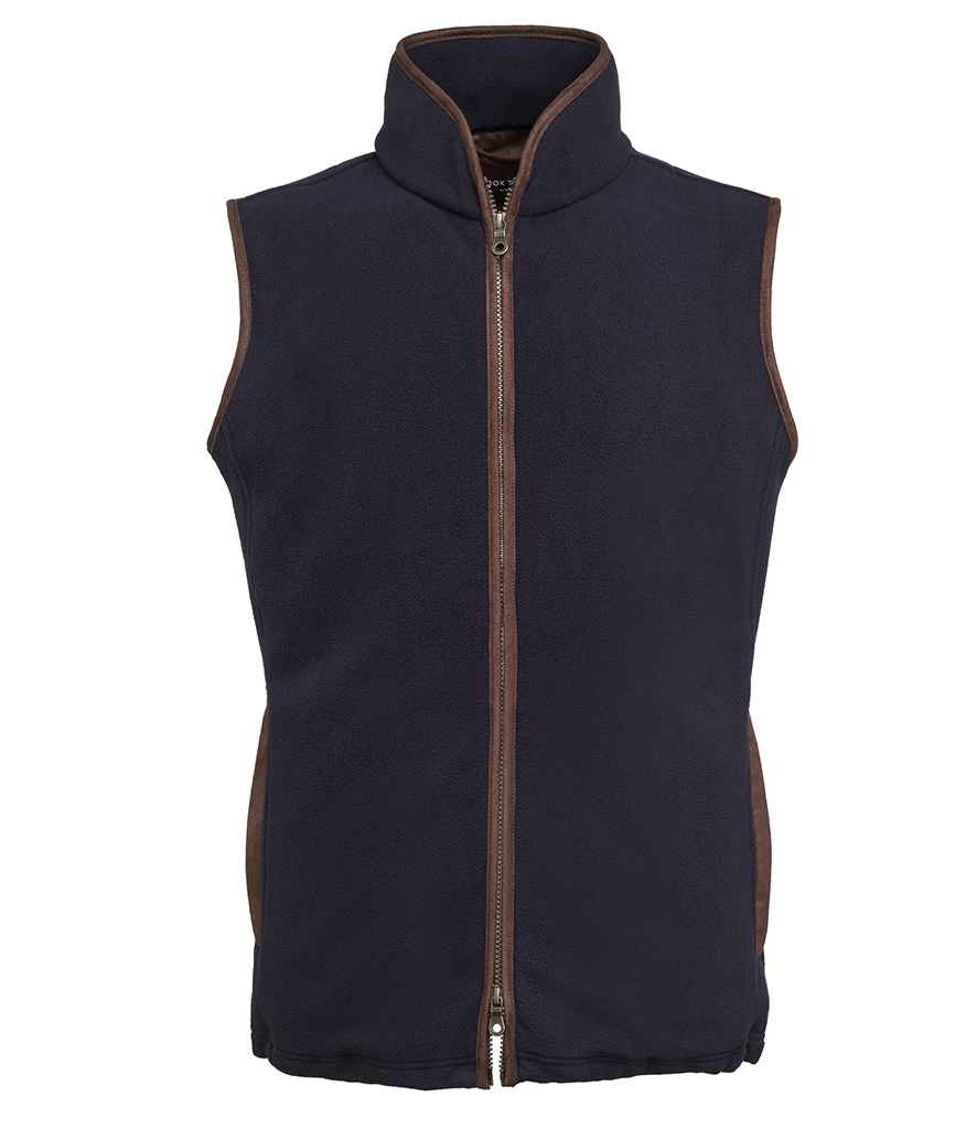 Brook Taverner Unisex Cincinnati Fleece Gilet | Navy