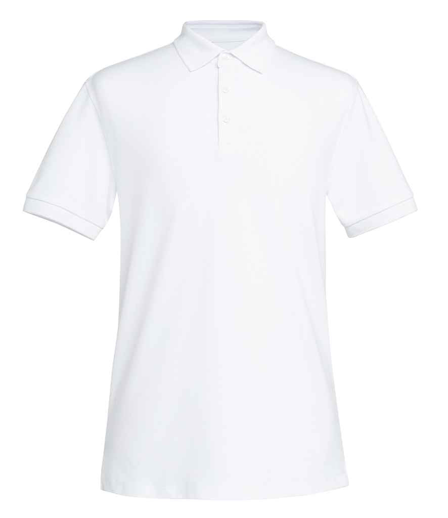 Brook Taverner Hampton Premium Cotton Polo Shirt | White