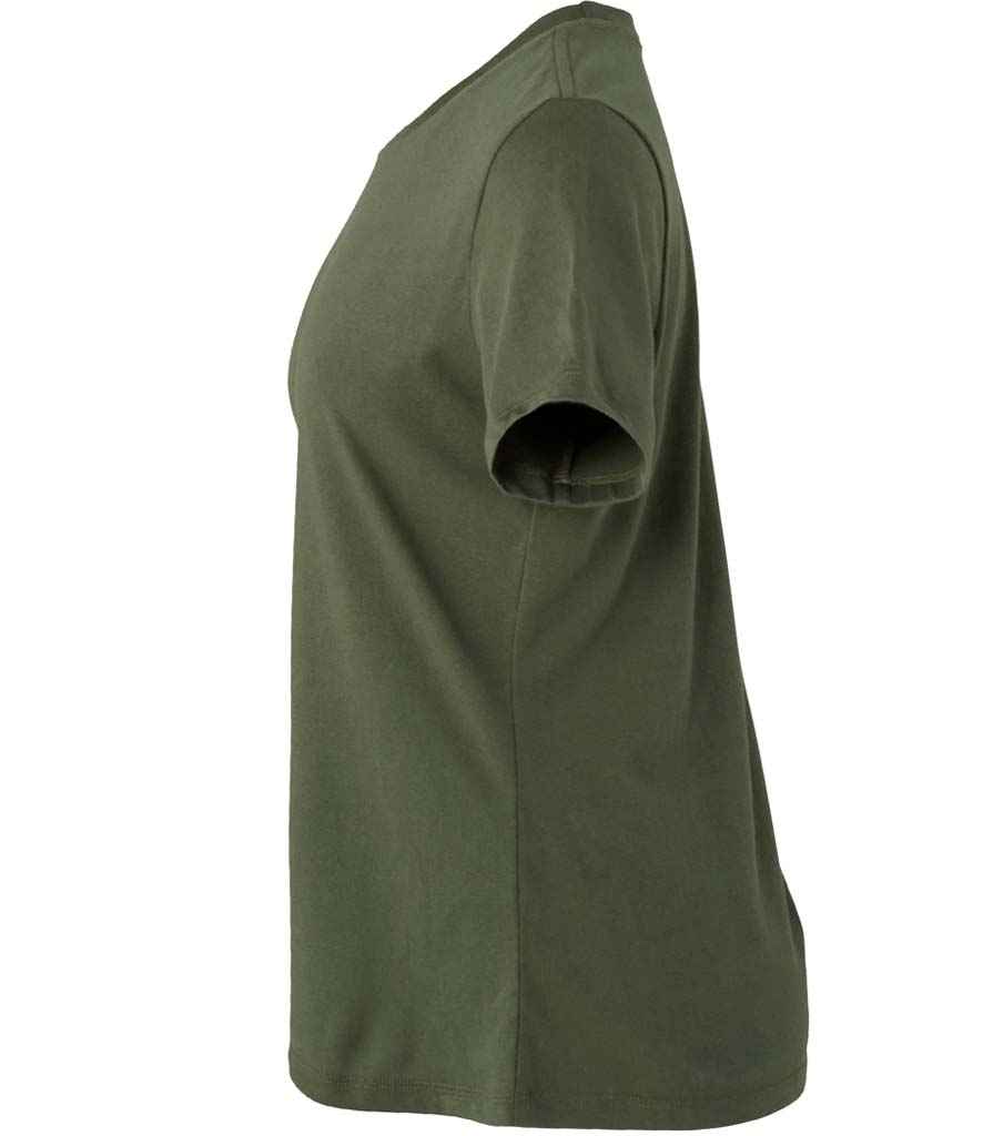 Bella Ladies Relaxed Jersey T-Shirt | Military Green