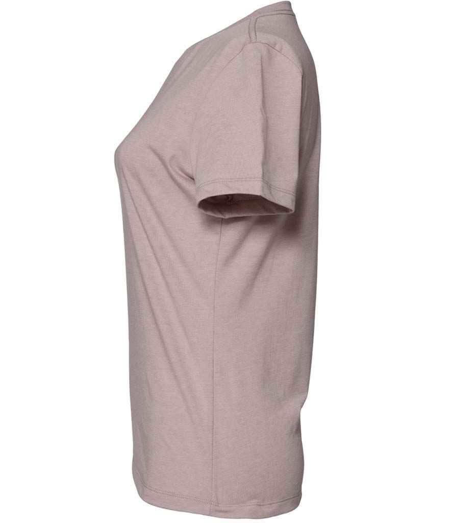Bella Ladies Relaxed CVC T-Shirt | Heather Pink Gravel