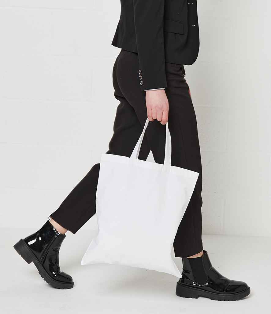 Brand Lab Cotton Short Handle Shopper | White