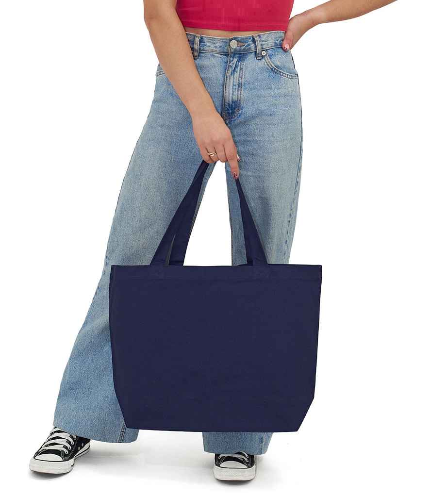 Brand Lab Oversized Tote Bag | Navy