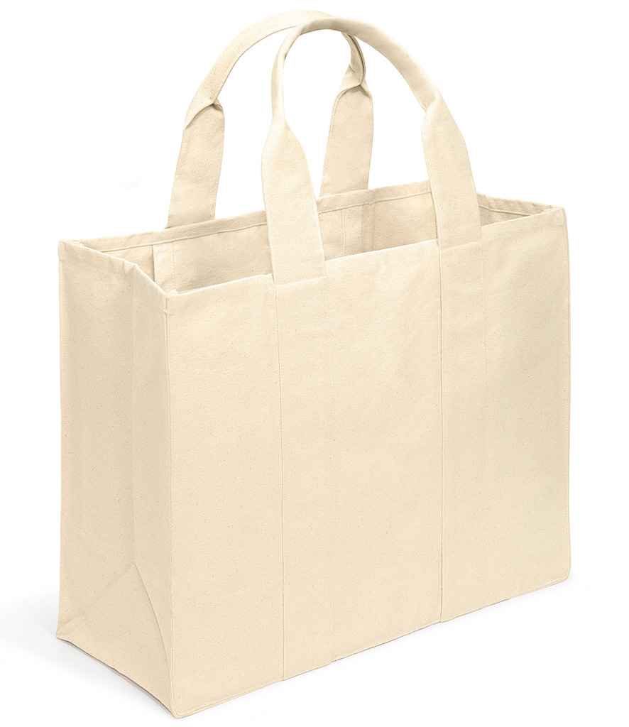 Brand Lab Canvas Wrap Tote Bag | Natural/Natural
