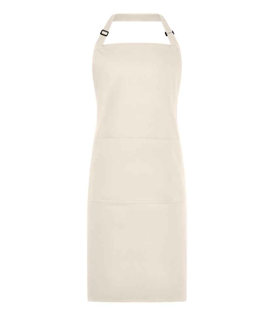 Brand Lab Organic/Recycled Bib Pocket Apron | Natural