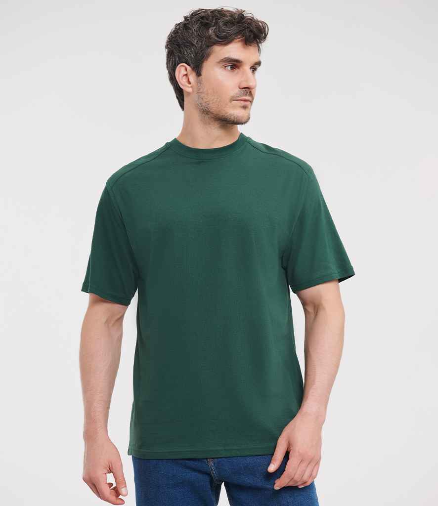 Russell Heavyweight T-Shirt | Bottle Green
