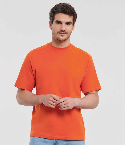 Russell Heavyweight T-Shirt | Orange