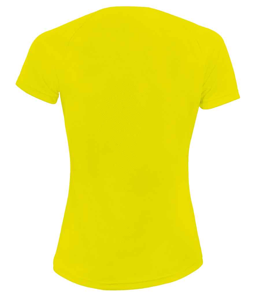 SOL'S Ladies Sporty Performance T-Shirt | Neon Yellow