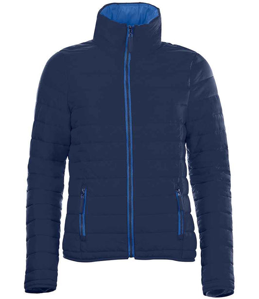 SOL'S Ladies Ride Padded Jacket | Navy