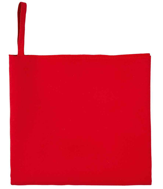 SOL'S Atoll 30 Microfibre Guest Towel | Red