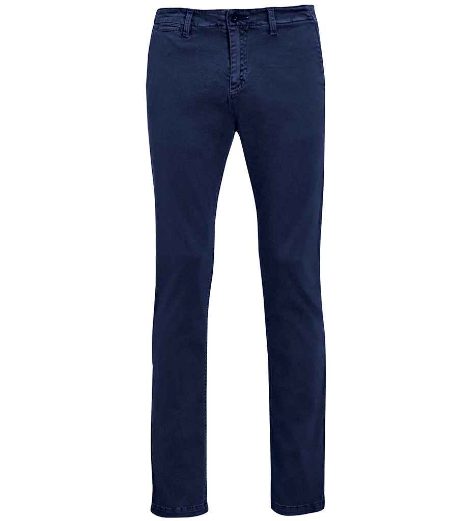SOL'S Jules Chino Trousers | French Navy