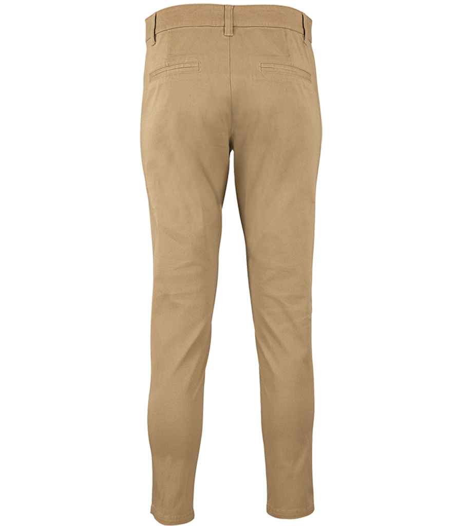 SOL'S Ladies Jules Chino Trousers | Chestnut