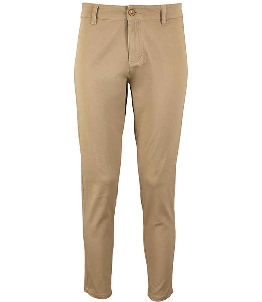 SOL'S Ladies Jules Chino Trousers | Chestnut
