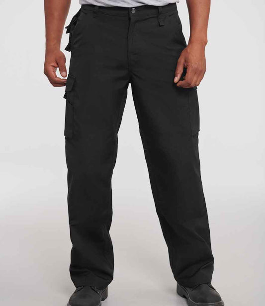 Russell Heavy Duty Work Trousers | Black